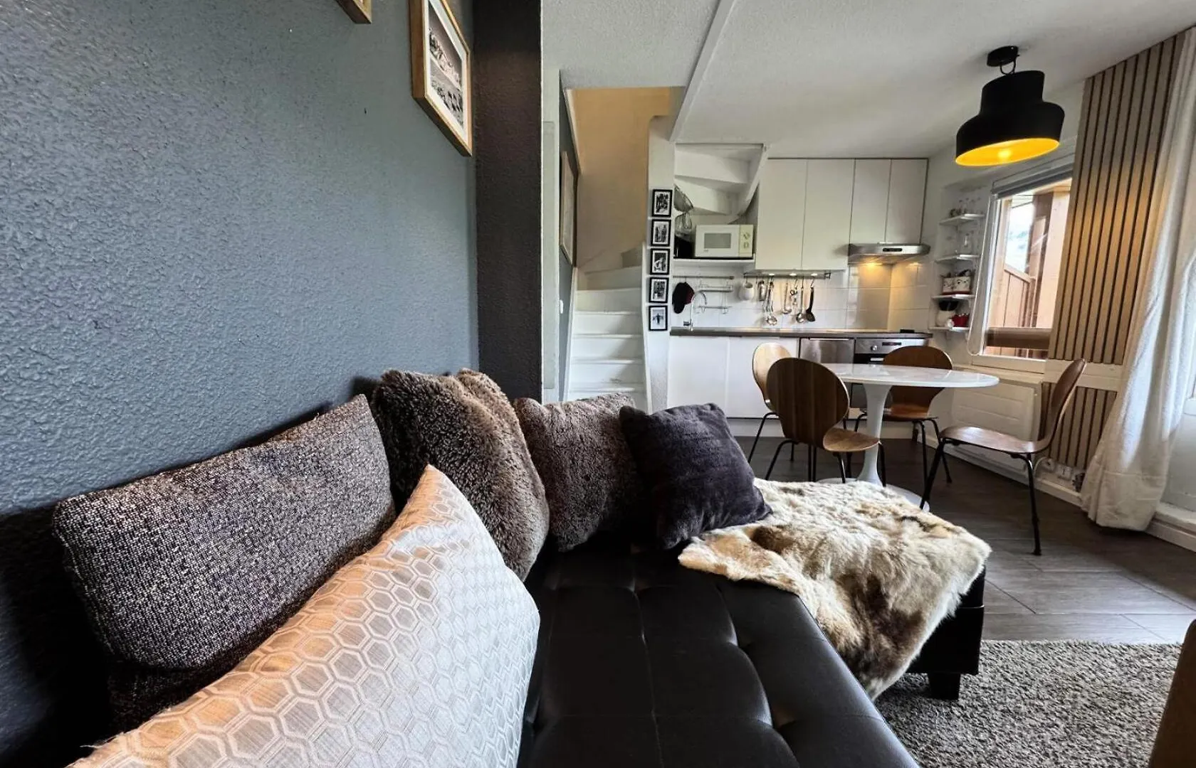 Residence Necou - Duplex De 3 Pieces Pour 4 Personnes Avec Grand Balcon Mae-4081 생마르탱 드 벨빌 아파트 생마르탱 드 벨빌